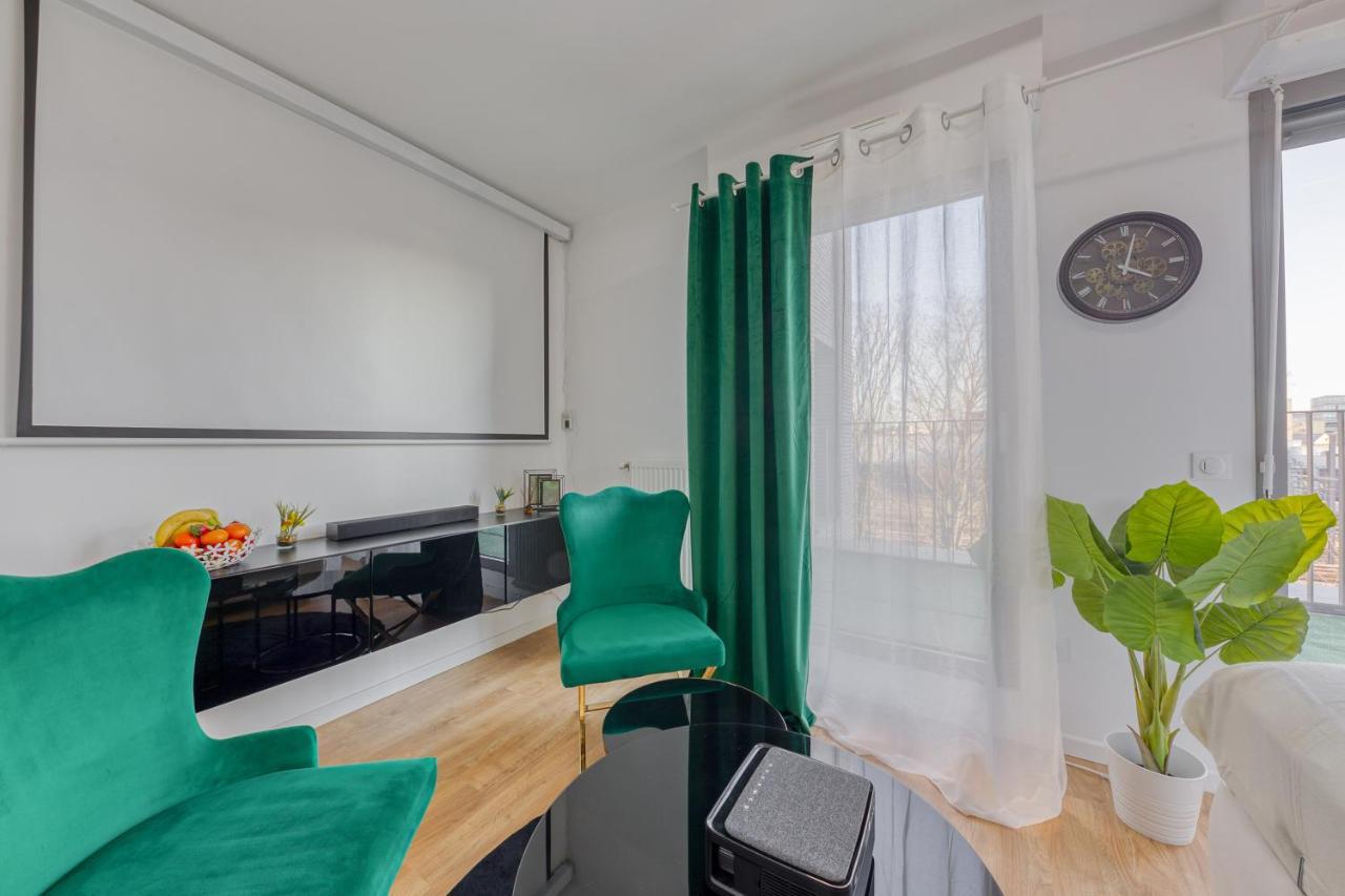 Cinema Moon Luxury - Gare 3Min - Proche Paris Apartment Маси Екстериор снимка